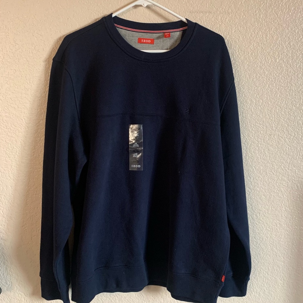 Men’s | L | NWT | IZOD Crewneck | Navy